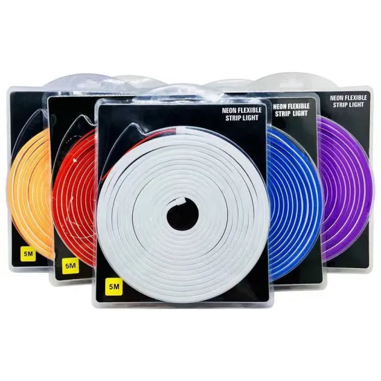 1cm Cut DC12V 6mm IP67 Silicone LED Neon Flex Rope Light