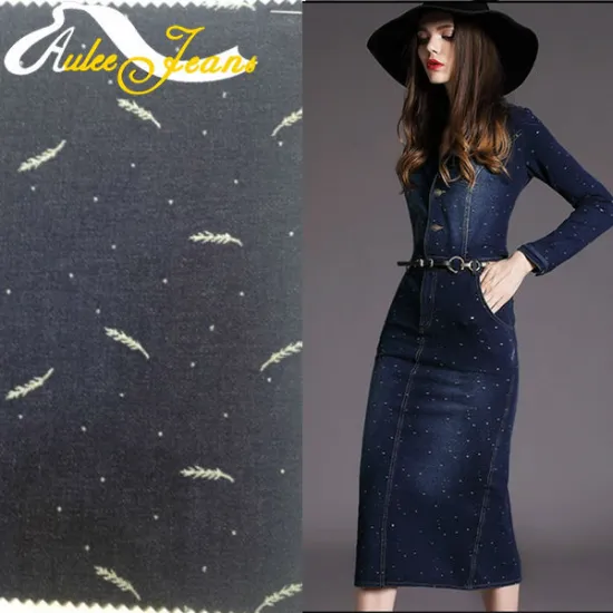 Textile designers jersey fabric for womens denim shorts