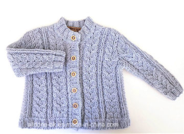 Hand Knit Baby Sweater, Fashion Hand Knit Cardigan, Knit Jacket