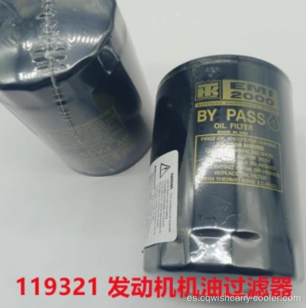 Filtro de aceite de piezas de refrigeración 11-9321 para Thermo King