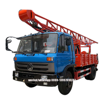Preço do caminhão de perfuração Dongfeng CUMMINS 190HP 4WD