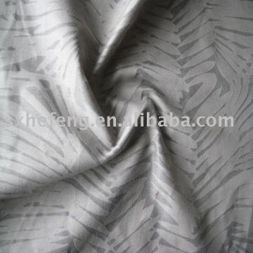 reative dyeing CVC burn-out FABRIC for dress CVC poplin garment fabric