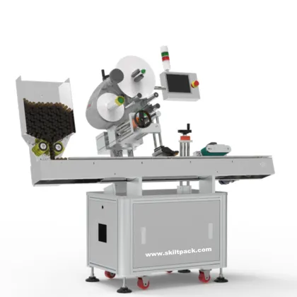 Horizontal Labeling Machine for Paper Tubes