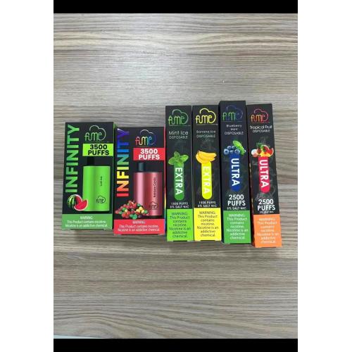 Fume de vape descartável Extra atingir 1500 Puffs