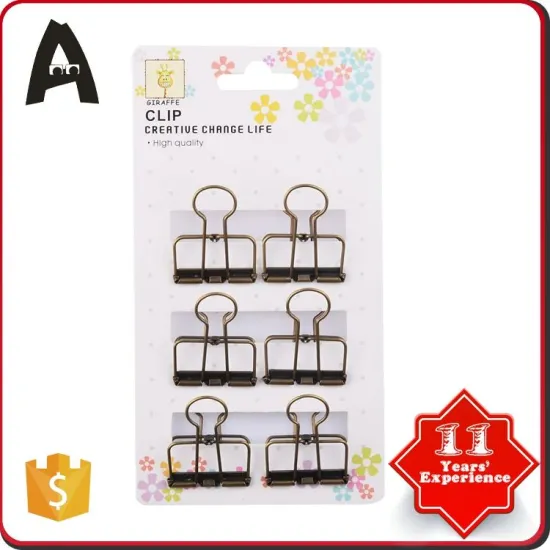 Quality Guaranteed factory directly purple binder clips