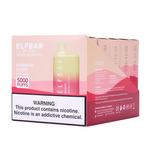 Elf thanh 5000 puff dùng một lần BC5000 nóng