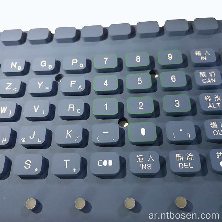 لوحة مفاتيح مطاطية السيليكون للهاتف المحمول