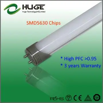 SMD5630 LED Tube T8 20W 2000lm high efficiency