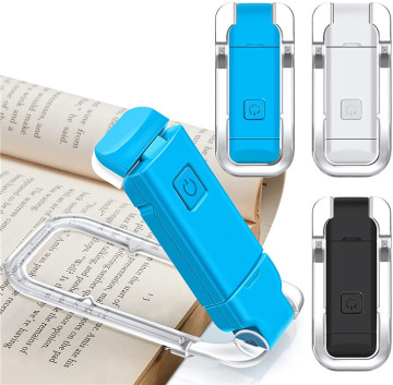 USB Rechargeable LED Bookmark Lamp: Flexible, High-Quality, Bright Clip-On Mini Kids' Reading Book Light