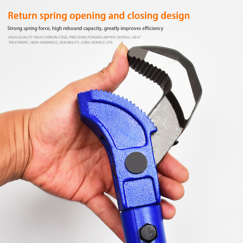 18" Water Pump Pliers Rebar Clamping Spanners Plumbing Wrench Multifunctional Clamp Hand Tools