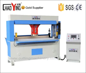 Automatic feeding precision four column traveling head cnc continuous nonwoven slitting machine/pu foam machine