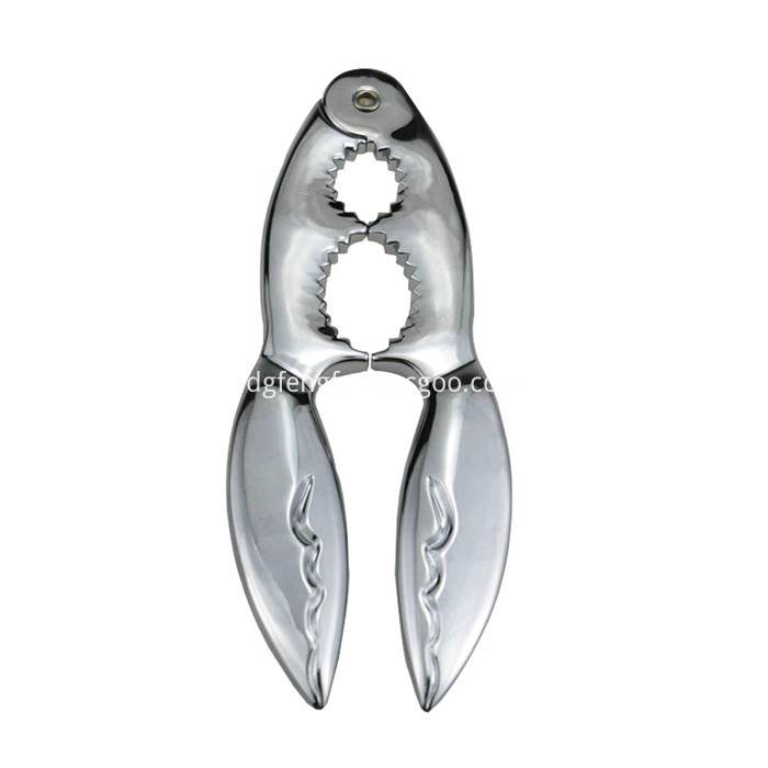 High quality zinc alloy seafood tongs crab pliers