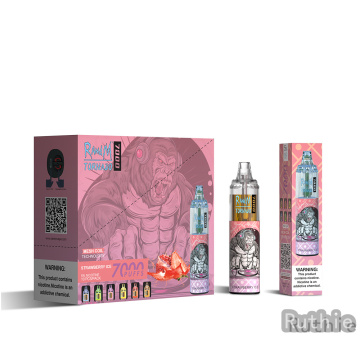 RandM 7000puffs Peach blueberry candy
