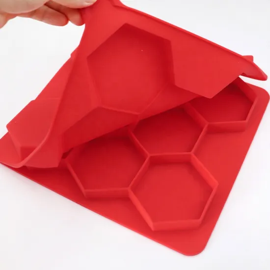 Hexagon Shape Silicone Mold for Kitchen: Perfect for Cupcakes, Cakes, and DIY Home Projects