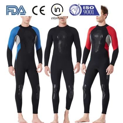 Unisex sun protection warm scuba diving suit