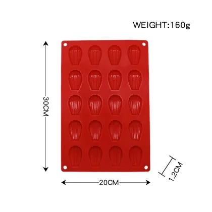 Silicone Small Shell Cake Chocolate Mold