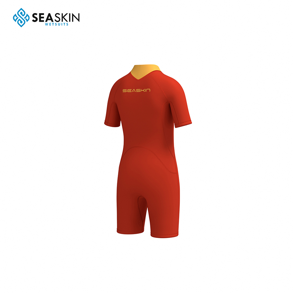 Seaskin 2.5mm Neoprene Summer Shorty Children Wetsuits