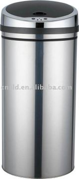 Round Metal Infrared garbage bins with CE RoHS