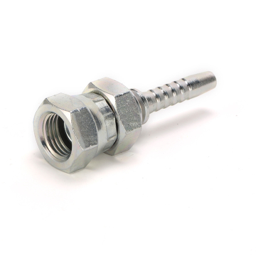 Hydraulic Hose Adapter with JIS Gas Female 60 Degree Cone Seal Fitting
