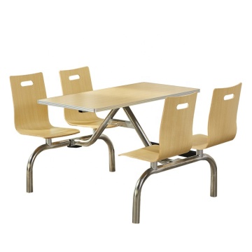 Stainless Steel Wholesale Dining Tables and Chairs for Cafeterias, Schools, and Restaurants