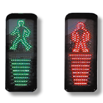 Two-color Dynamic Backspace Pedestrian Traffic Signal Lights