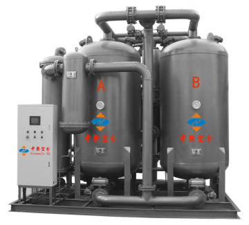 Air Consumption Waste Heat Regenerating Desiccant Air Dryer