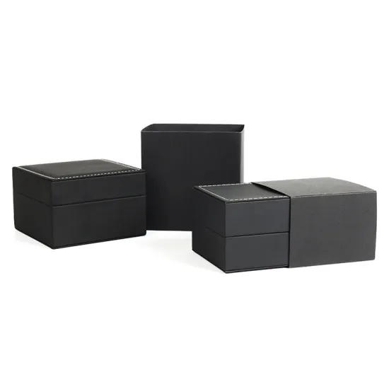Luxury PU Rigid Watch Gift Box