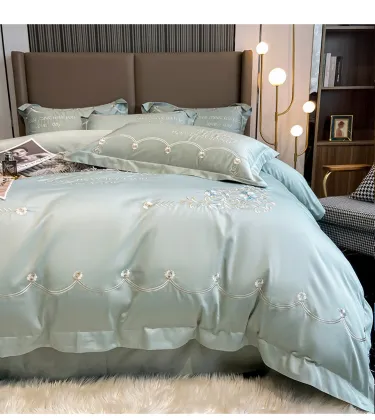 100% supima cotton sateen bed sheets