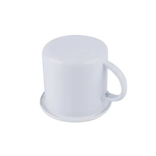 High Quality Promotional Gifts Ceramic Enamel Mug Custom Logo Printed Tea Cup