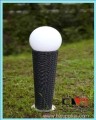 PE rotan Aluminium Frame tuin zonne-Lamp Leo Lights