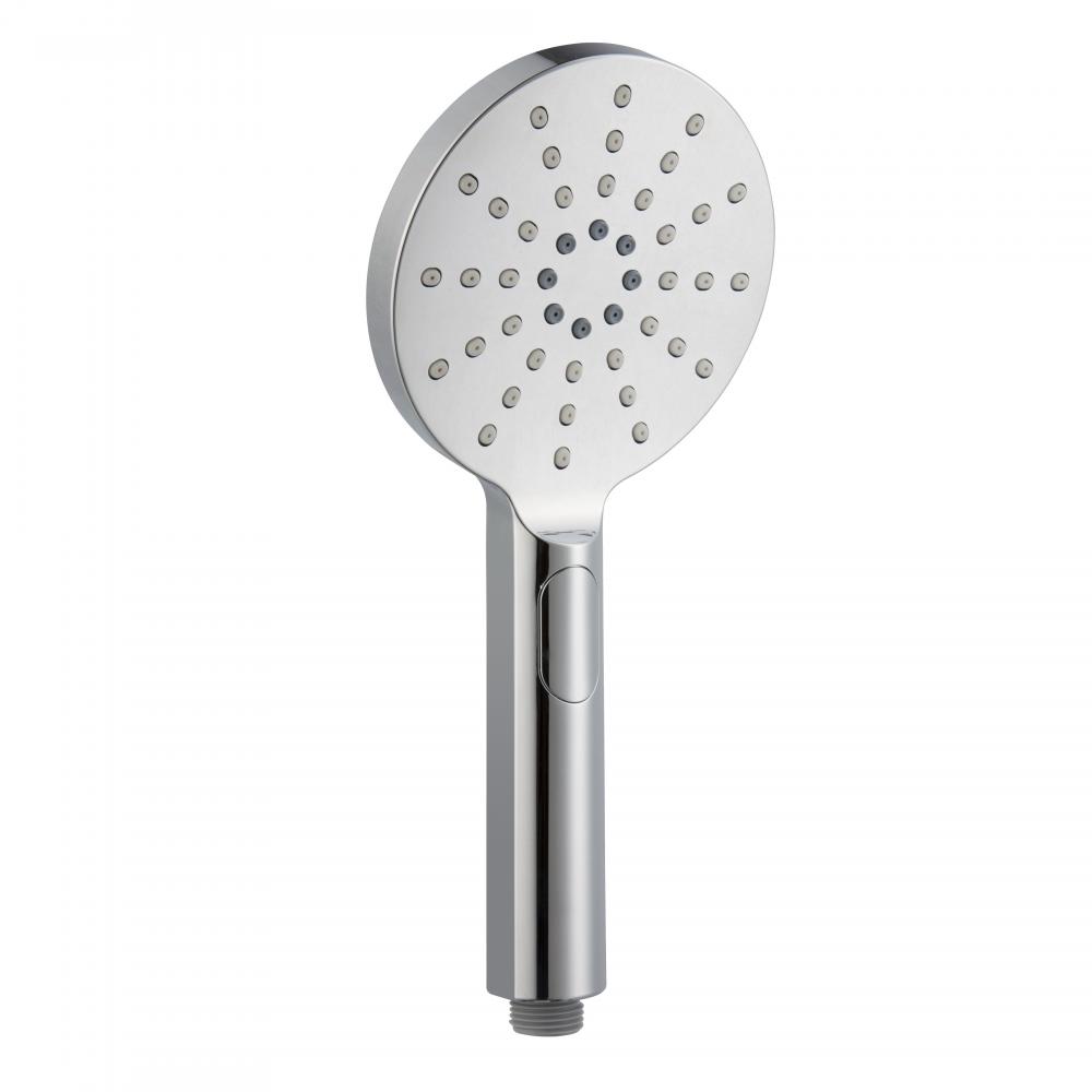 Round Chrome Abs Plastic Handheld Shower Head