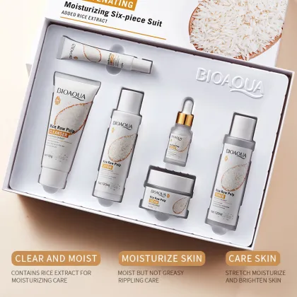 Rice skincare set beauty Essence Toner Face cream