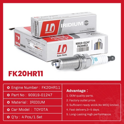 قابس شرارة مزدوج إيريديوم لتويوتا FK20HR11