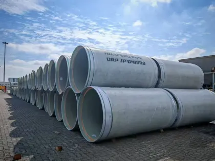 GRP Miniature Jacking Pipe (grp jacking pipe)