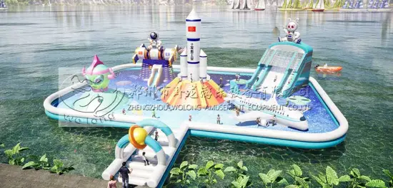 popular Star sea inflatable floating park