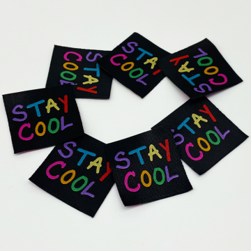 Eco-Friendly Recycled Fabric Pet Clothing Labels