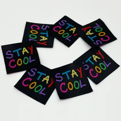 Eco-Friendly Recycled Fabric Pet Clothing Labels