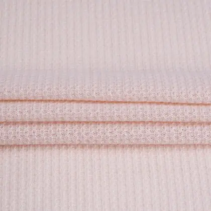 Polyester Waffle Recycle Fabric
