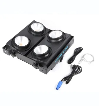 4X100W COB LED Blinder Stage Light 400W RGBW Concert Lighting Equipment