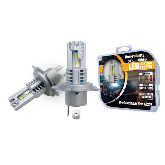 6000K Cool White LED Vehicle Headlights Bulb 80W Plug and Play H4 H7 for BMW