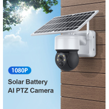 Solar PTZ Dome Camera CCTV