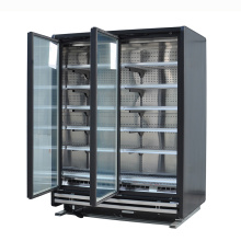 Supermarkt Low E Glass Door Gefrierschrank