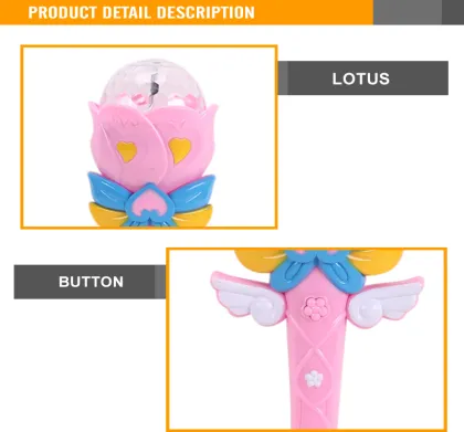 Hot Selling Plastic 31cm making magic wand