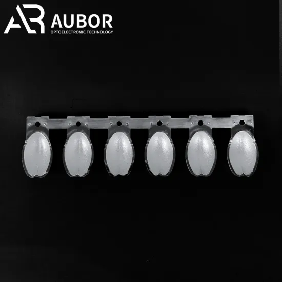 High-Quality Outdoor Optical Plastic PC Wall Washer Light Reflector Lens Covers for LED Reflectors