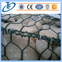 welded gabion basket, military hexagonal wire netting