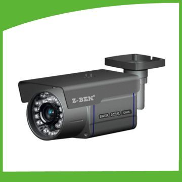 SWDR Weatherproof IR Camera with >52dB S/N Ratio, 700TVL Resolution and 25m IR Distance