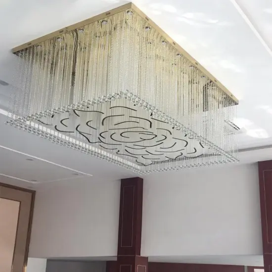 INSHINE White Crystal Well Pendant Light