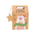 Custom Printed Kraft Paper Christmas Packing Gift Box