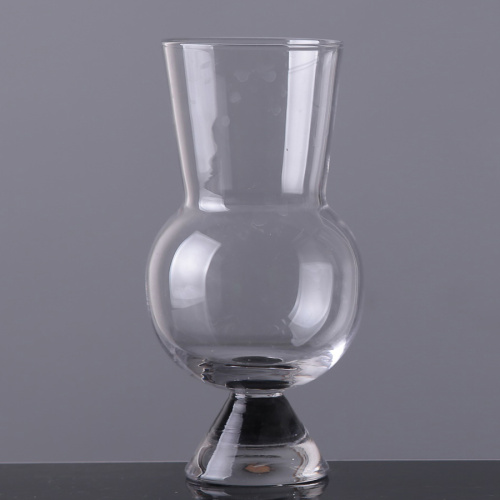 Unique Design Clear Glassware For Wine