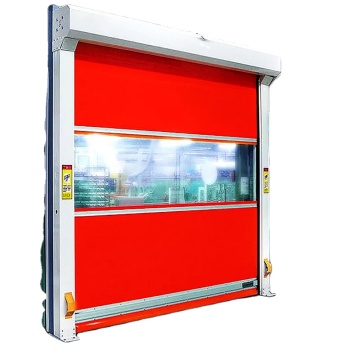 PVC Industrial PVC Rolling Shutter Doors &amp; High Speed ​​Stacking Doors: การผลิตการขายและแอปพลิเคชัน
